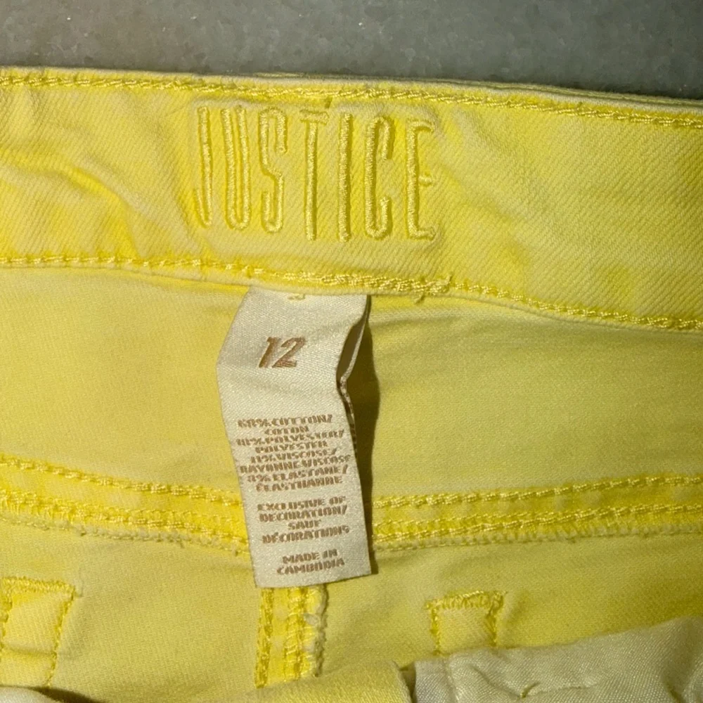 Justice bright yellow